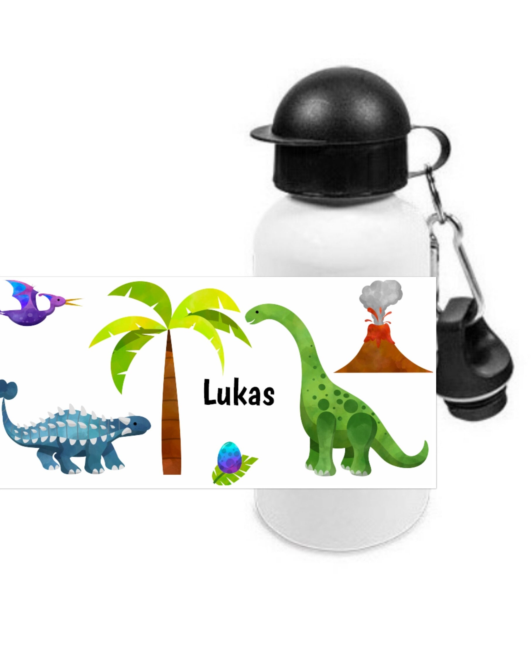 Trinkflasche mit Namen / individuell/ Flasche/ Kindertrinkflasche