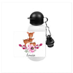 Trinkflasche mit Namen "Rehe"/ individuell/ Flasche/ Kindertrinkflasche