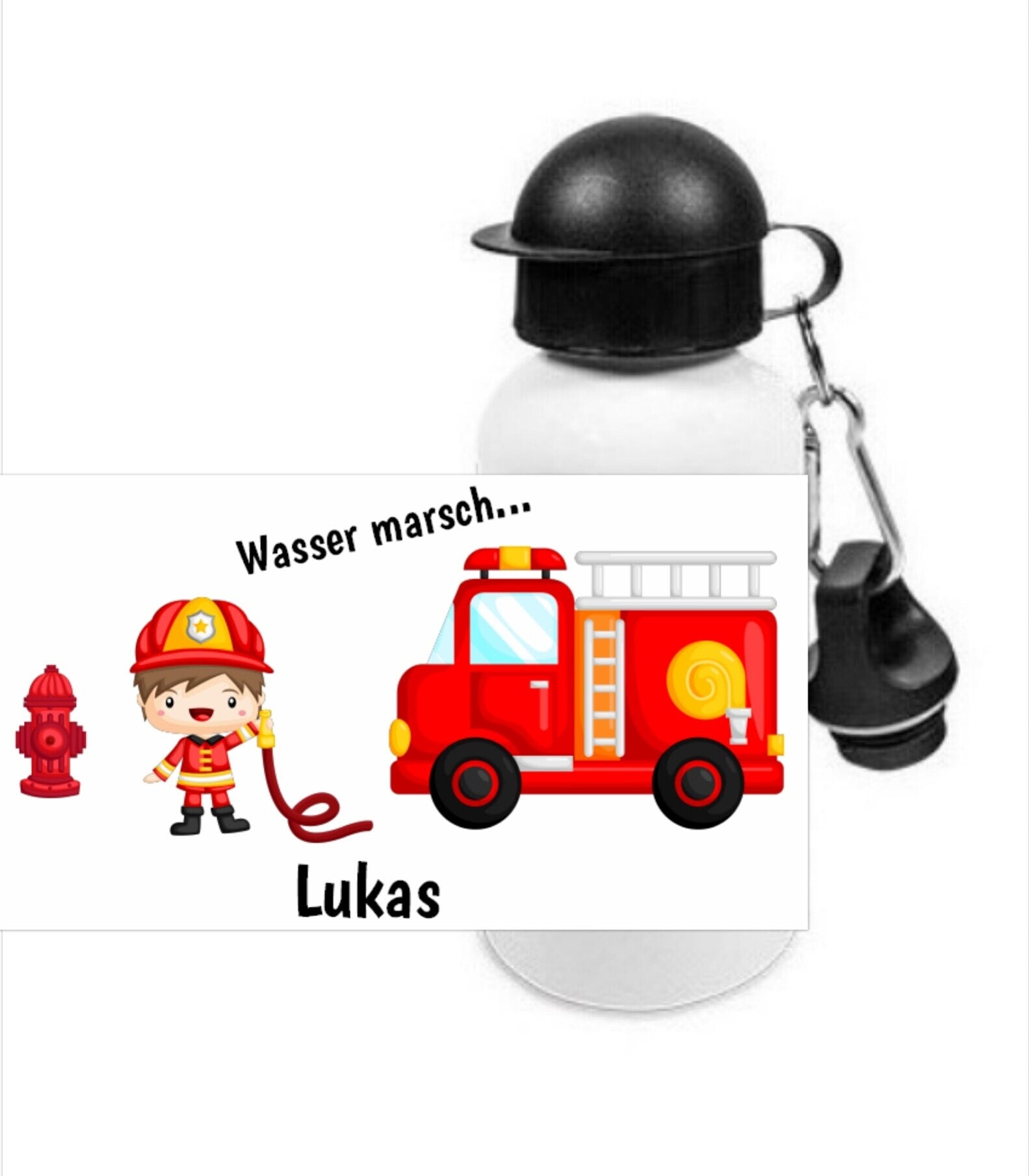 Trinkflasche mit Namen / individuell/ Flasche/ Kindertrinkflasche