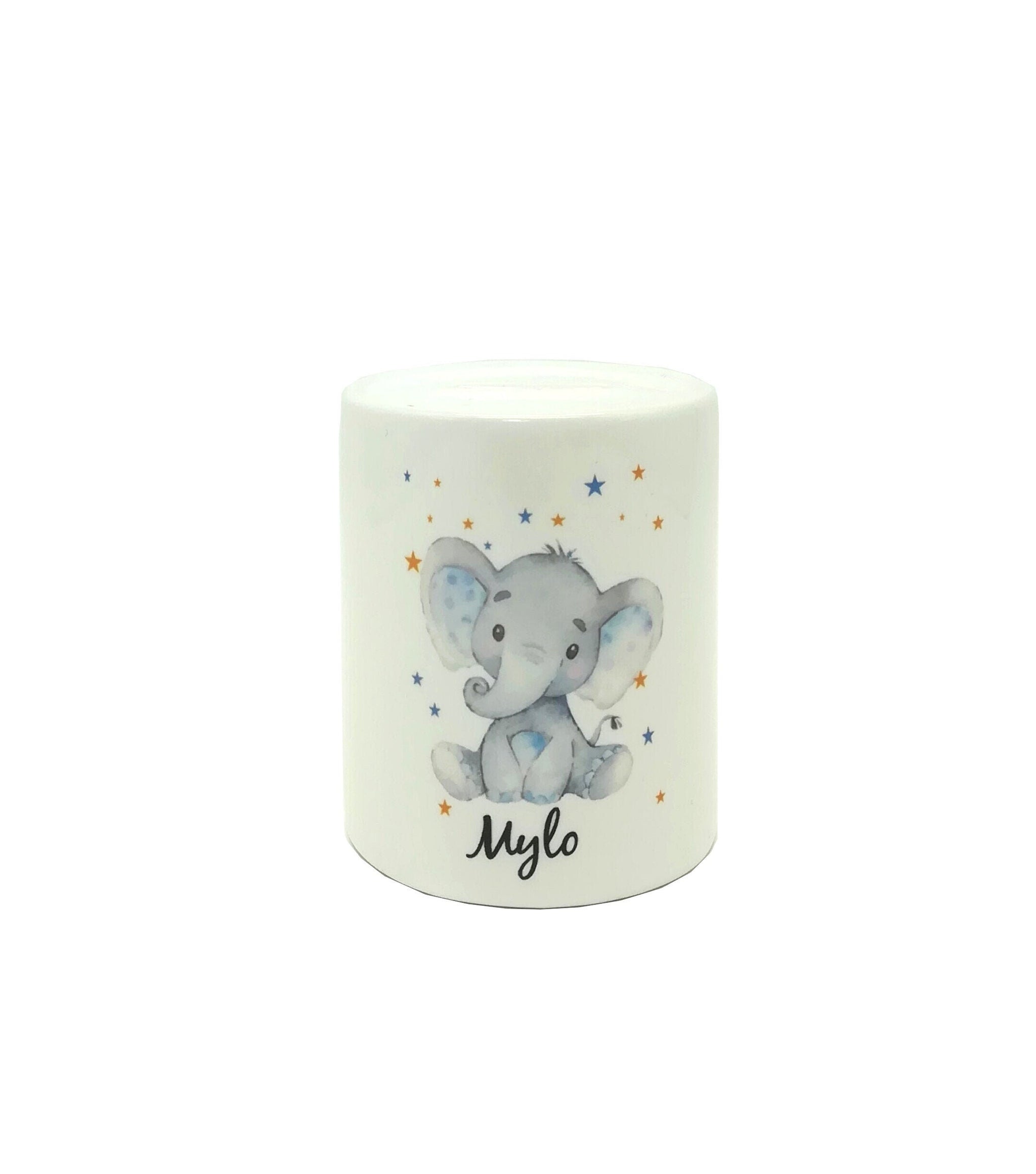 Spardose "Elefant/ Sterne" personalisiert mit Namen
