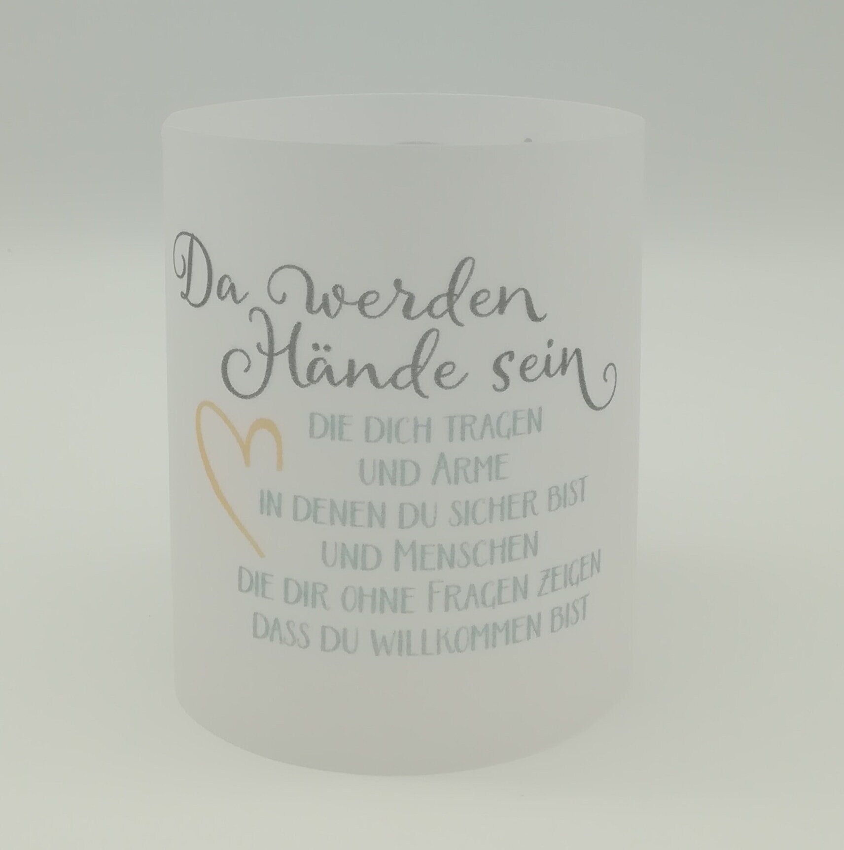 Set 2x Lichthülle, Windlicht zur Taufe "Boot" / personalisiert mit Name und Datum / Spruch