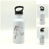 Trinkflasche mit Namen "Pferd"/ Kindergarten/ Schule/ Sport/ 500ml mit Strohhalm