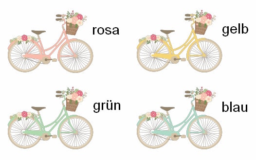 Thermosflasche mit Namen "Fahrrad" / Edelstahl Trinkflasche für Kinder und Erwachsene/ Wasserflasche/ 500ml/350ml