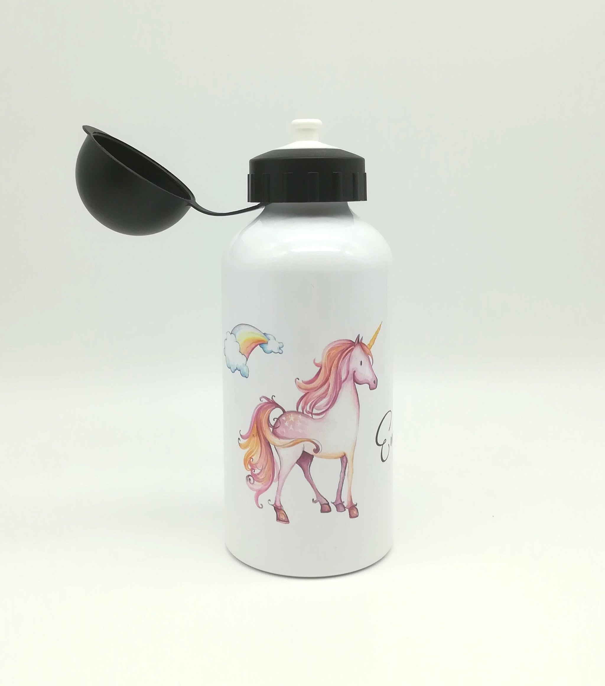 Trinkflasche mit Namen "Einhorn" / individuell/ Flasche/ Kinder trinkflasche 500ml/ Kindergarten / Schule