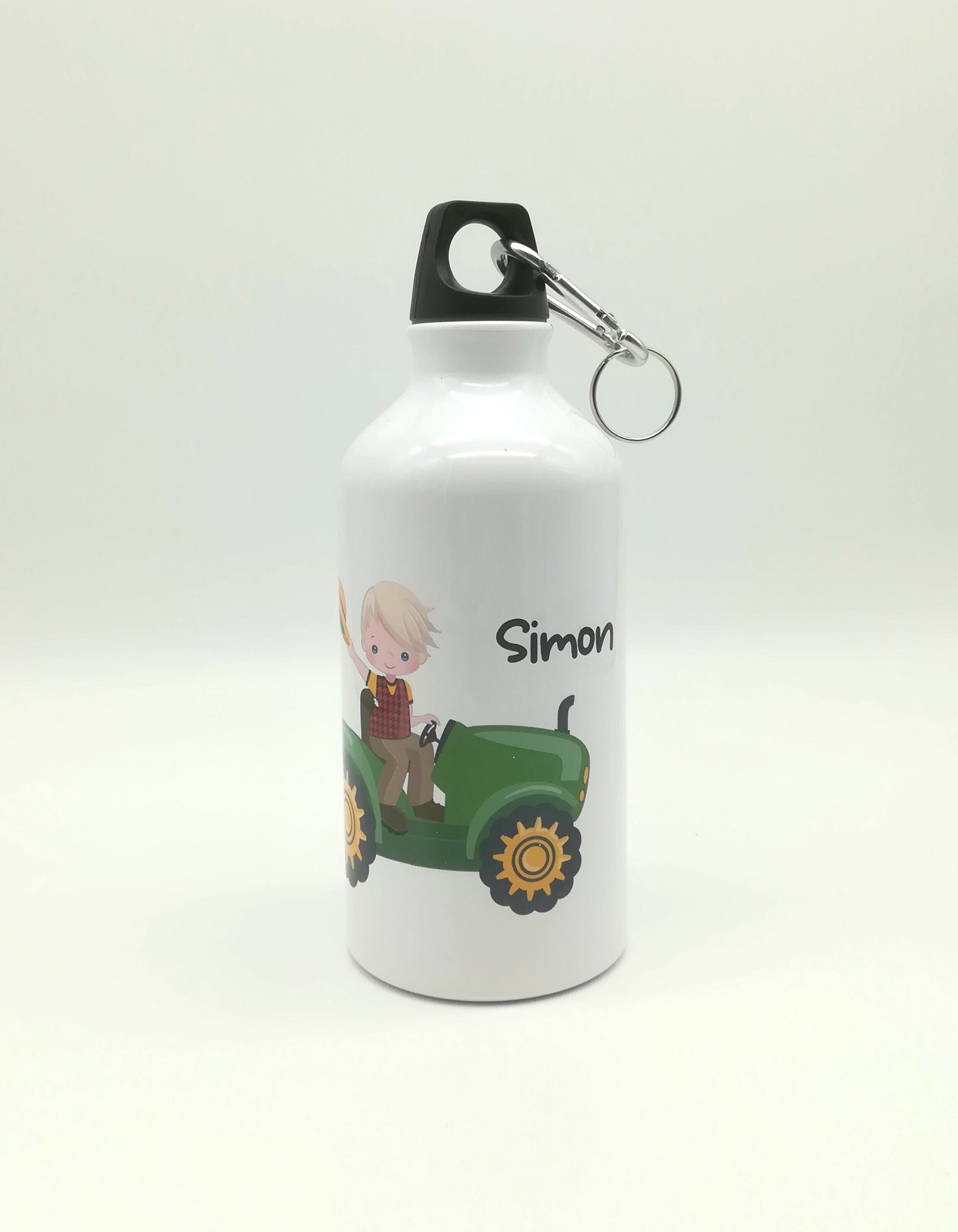 Trinkflasche mit Namen "Traktor Junge" / individuell/ Flasche/ Kinder trinkflasche 500ml/ Kindergarten / Schule