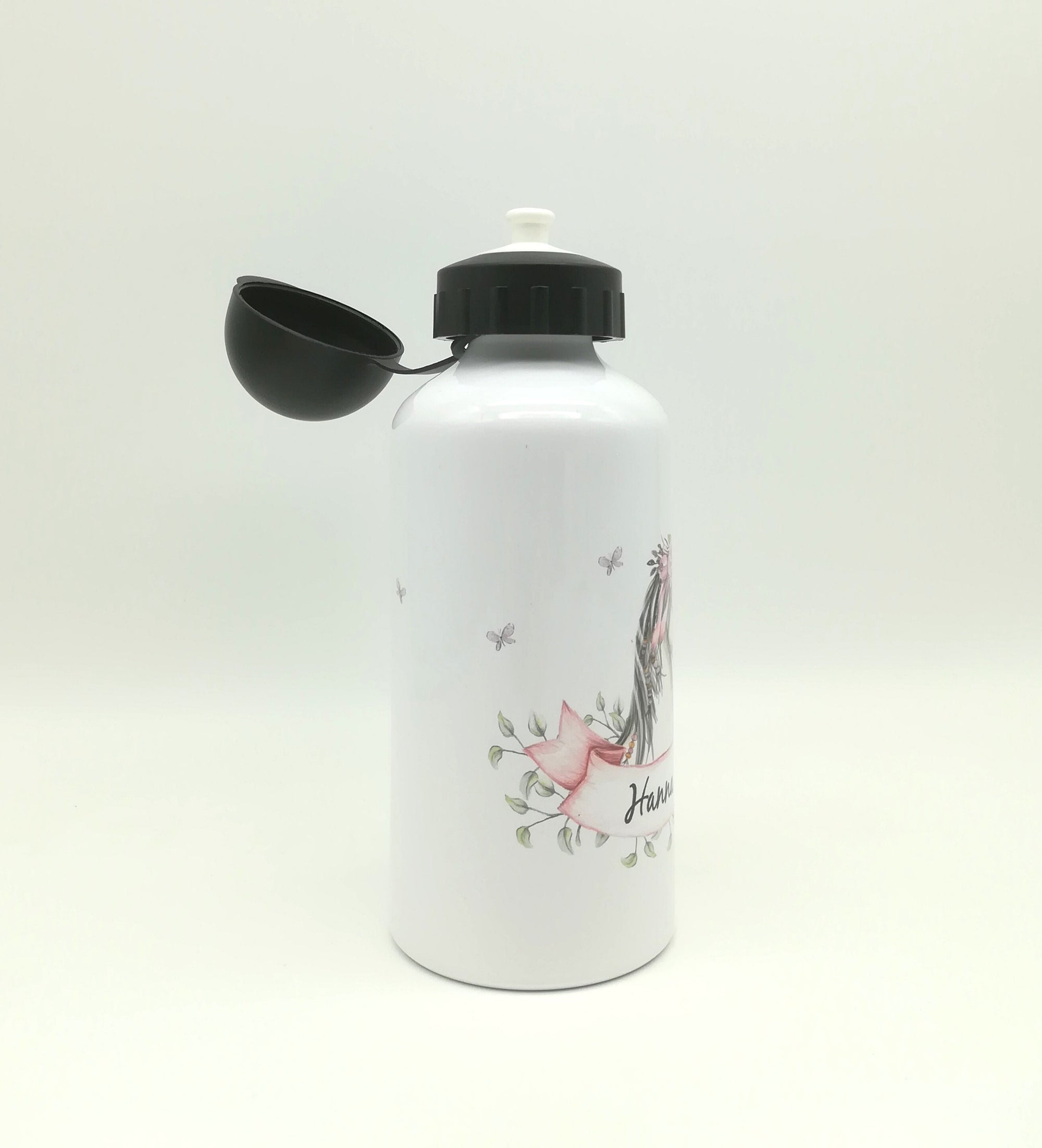 Trinkflasche mit Namen "Pferd2" / individuell/ Flasche/ Kinder trinkflasche 500ml/ Kindergarten / Schule