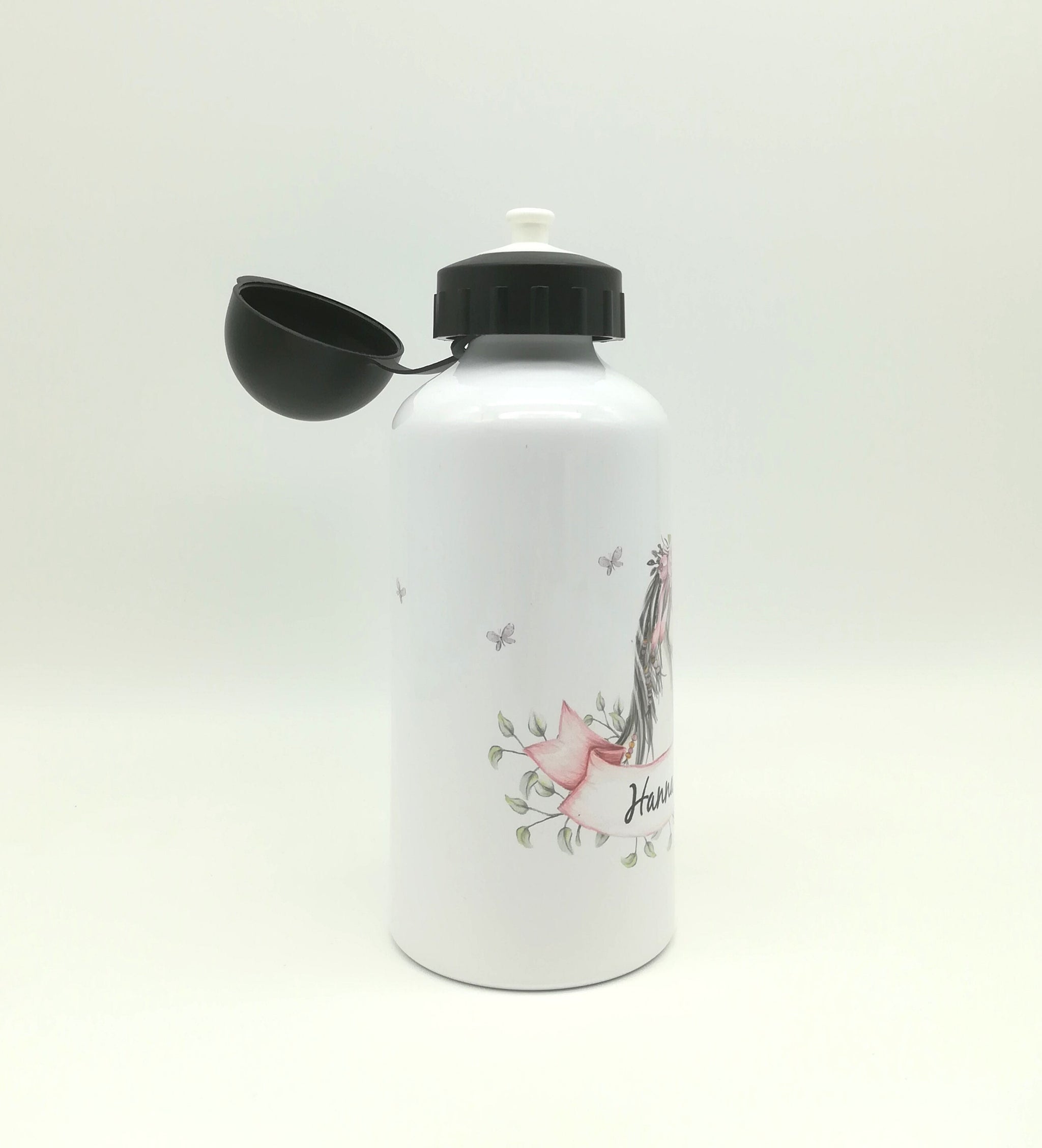 Trinkflasche mit Namen "Pferd2" / individuell/ Flasche/ Kinder trinkflasche 500ml/ Kindergarten / Schule