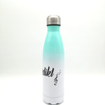Thermosflasche mit Namen "Notenschlüssel" 500ml/ Edelstahl Trinkflasche für Kinder und Erwachsene/ Wasserflasche/
