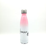 Thermosflasche mit Namen "Segelboot" 500ml/ Edelstahl Trinkflasche für Kinder und Erwachsene/ Wasserflasche/
