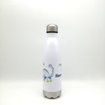 Thermosflasche mit Namen "Dino" / Edelstahl Trinkflasche für Kinder und Erwachsene/ Wasserflasche/ 500ml/350ml