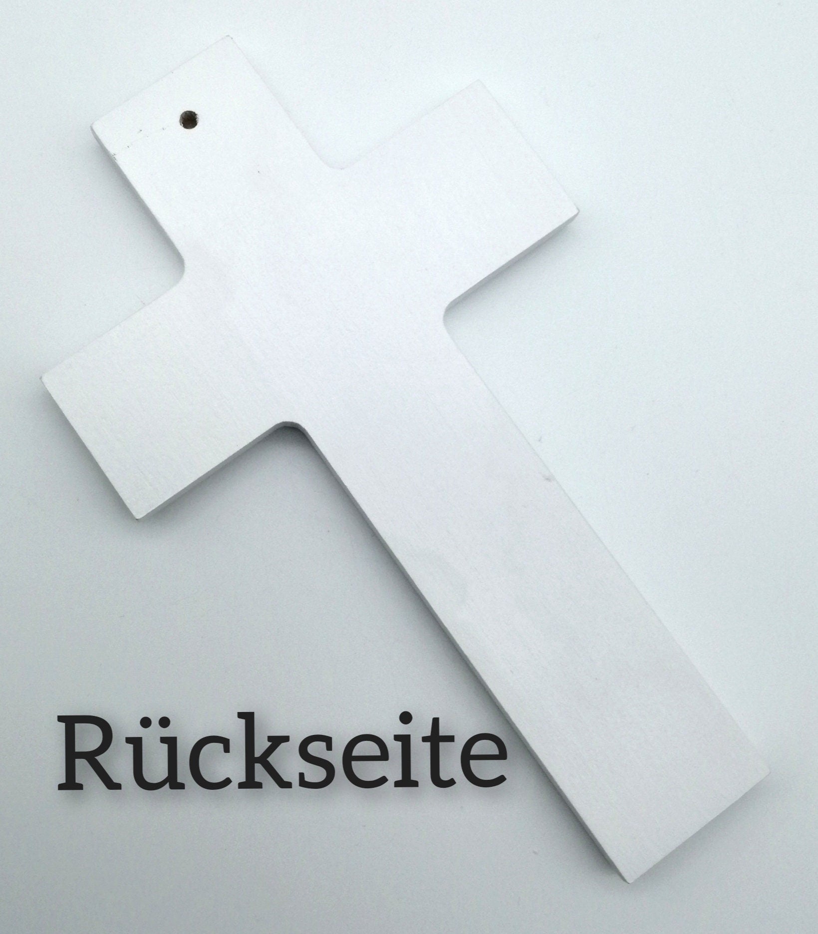 Taufkreuz / Kinderkreuz personalisiert "Arche Kreuz" Wandkreuz aus Holz