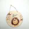 Türschild Kinderzimmer "Boho Löwe" personalisiert mit Namen aus Holz/ Kinderzimmer/ Spielzimmer/