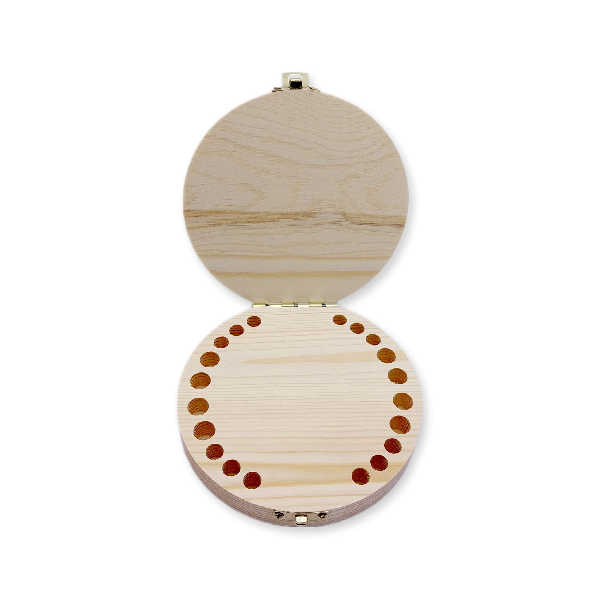 Milchzahndose personalisiert "Boho Einhorn" / Milchzahnbox aus Holz