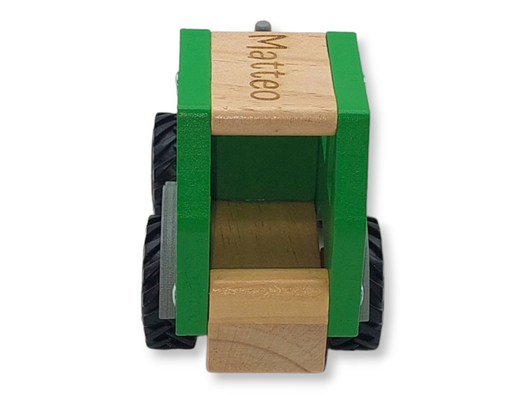 Schiebeauto "Traktor" personalisiert mit Name, Schiebtier, Holztier