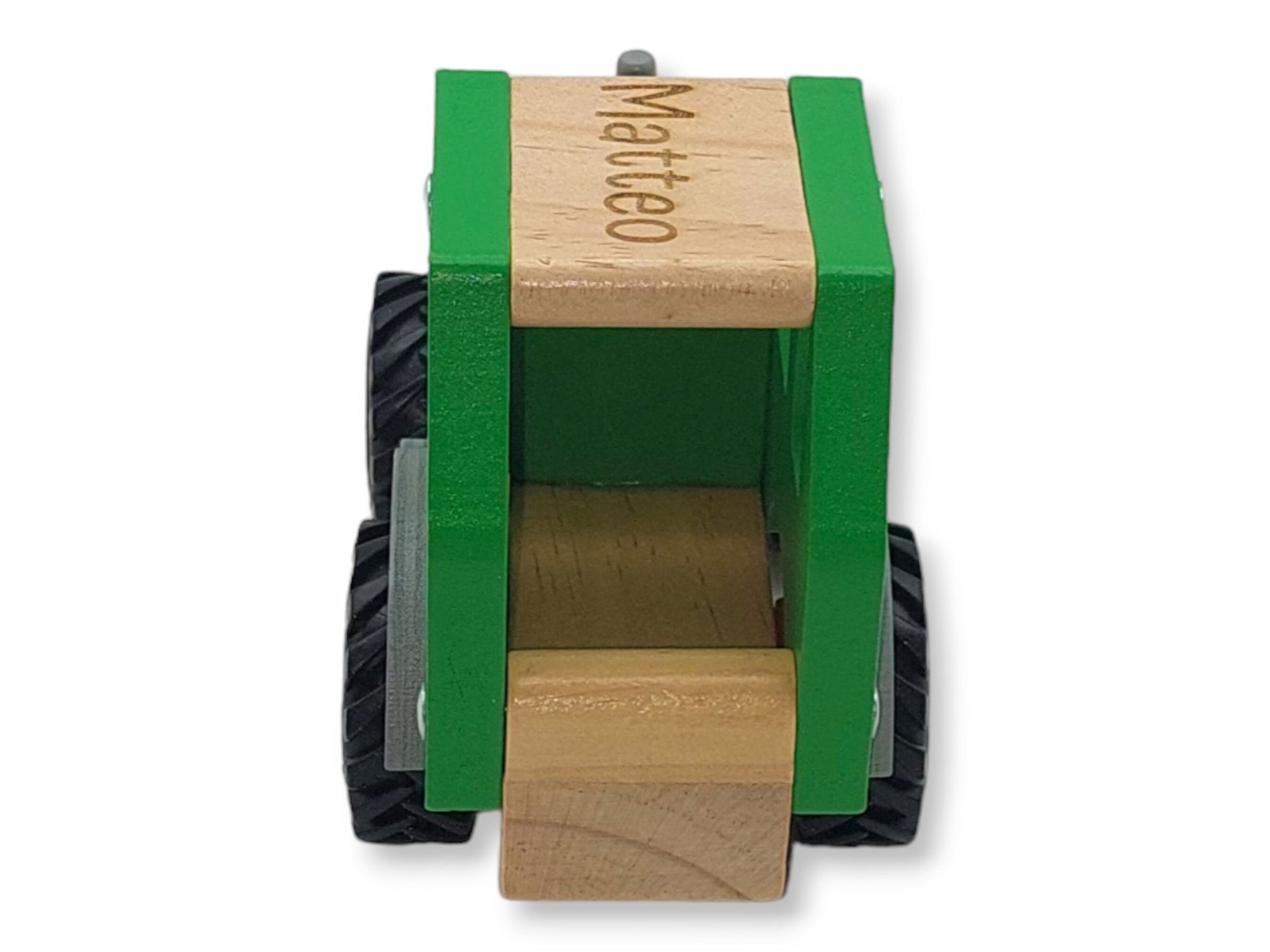 Schiebeauto "Traktor" personalisiert mit Name, Schiebtier, Holztier