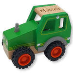Schiebeauto "Traktor" personalisiert mit Name, Schiebtier, Holztier