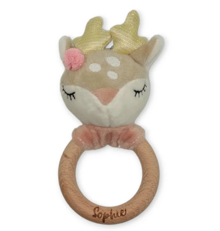 Rassel für Babys - Bambi