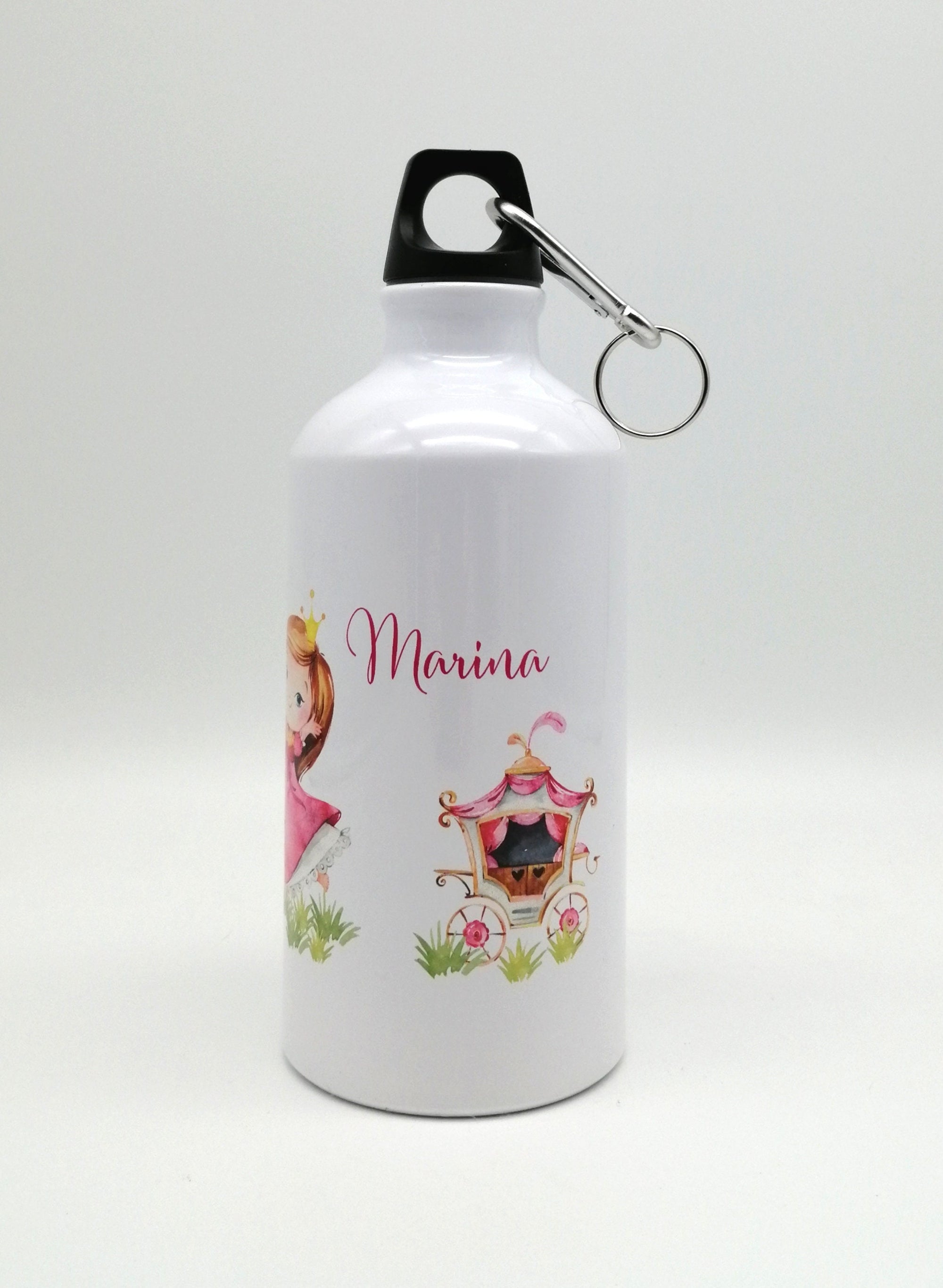 Trinkflasche mit Namen "Prinzessin" / individuell/ Flasche/ Kinder trinkflasche 500ml/ Kindergarten / Schule