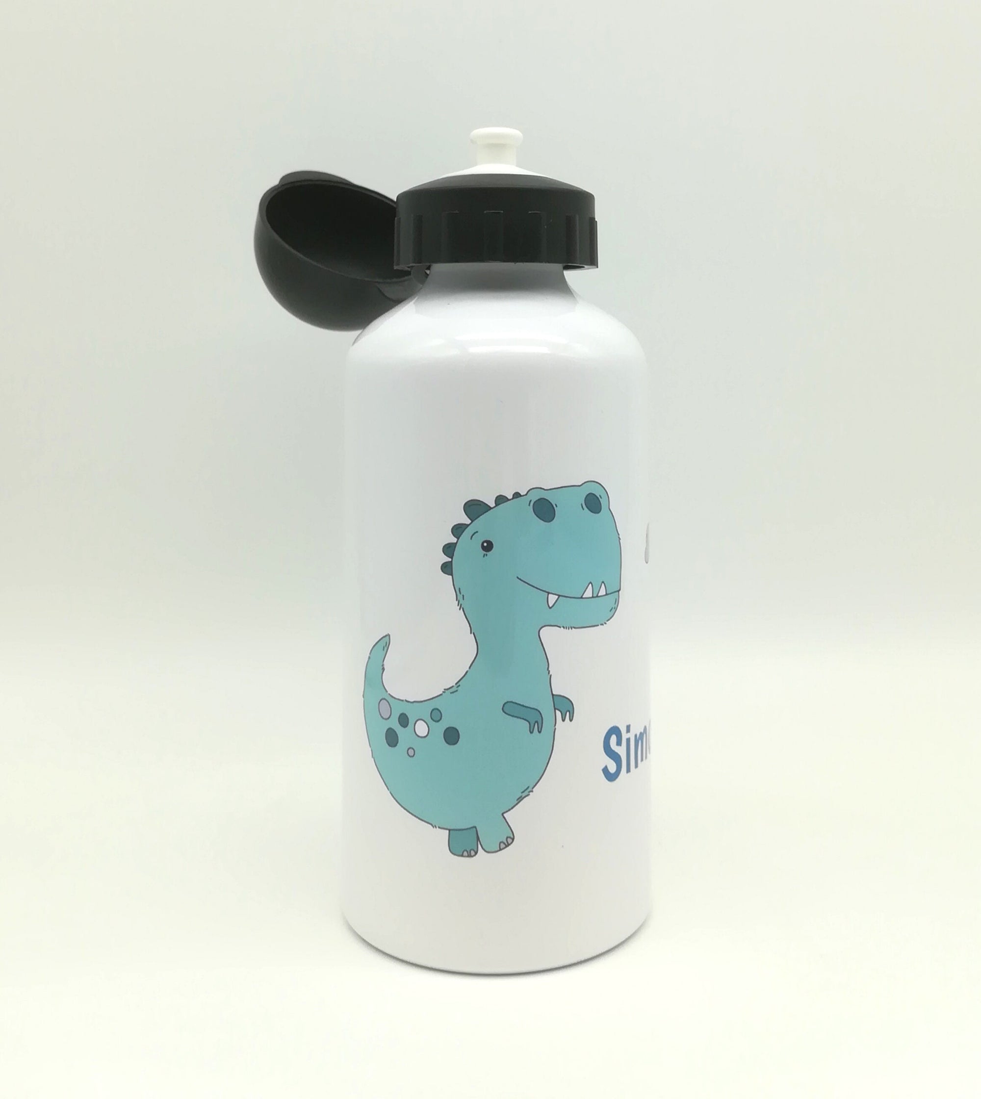 Trinkflasche mit Namen "Dino2" / individuell/ Flasche/ Kinder trinkflasche 500ml/ Kindergarten / Schule