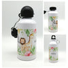 Trinkflasche mit Namen "Dschungeltiere"/ individuell/ Flasche/ Kinder trinkflasche 500ml/ Kindergarten / Schule