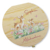 Milchzahndose personalisiert "Rehe2" / Milchzahnbox aus Holz