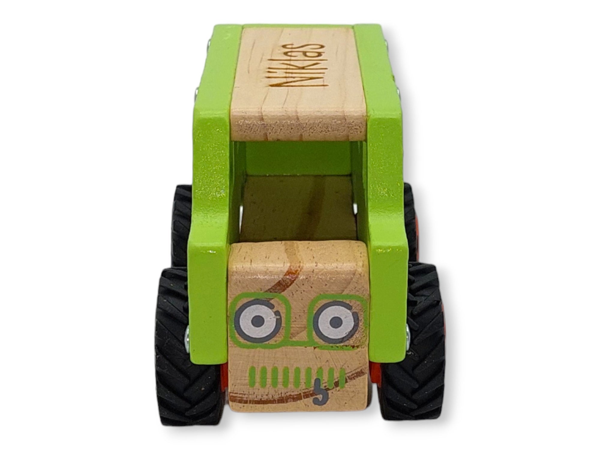 Schiebeauto "Geländewagen" personalisiert mit Name, Schiebtier, Holztier