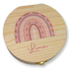 Milchzahndose personalisiert "Bogen" / Milchzahnbox aus Holz, personalisierte Zahndose Holz, Geschenkidee Kinder, Zahnbox, Kindergeschenk